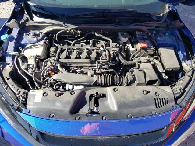 2HGFC1F76MH706260 - 2021 HONDA CIVIC EXL BLUE photo 11