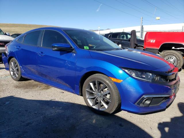 2HGFC1F76MH706260 - 2021 HONDA CIVIC EXL BLUE photo 4