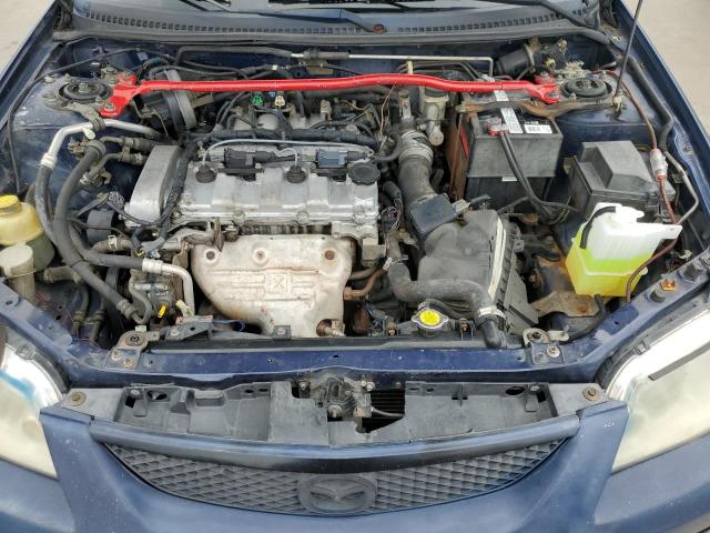 JM1BJ245821518054 - 2002 MAZDA PROTEGE PR5 蓝色 照片 11