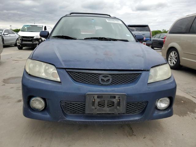 JM1BJ245821518054 - 2002 MAZDA PROTEGE PR5 BLUE photo 5