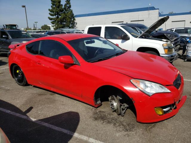 KMHHT6KD0AU028349 - 2010 HYUNDAI GENESIS CO 2.0T RED photo 4