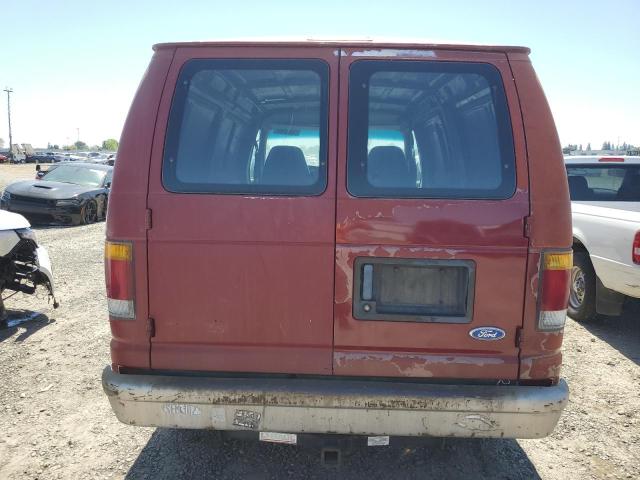 1FTGE24H4PHA52660 - 1993 FORD ECONOLINE E250 VAN BURGUNDY photo 6