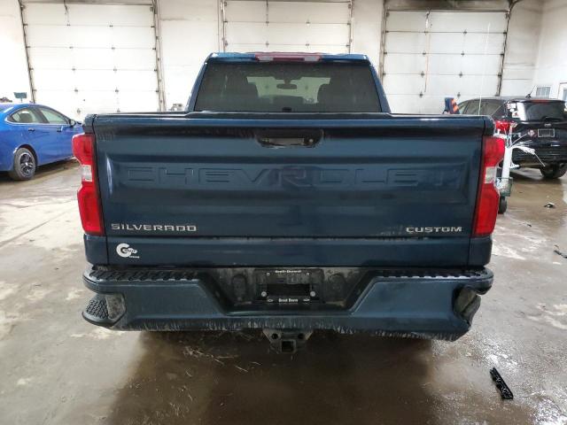 1GCRYBEHXKZ223980 - 2019 CHEVROLET 1500 K1500 CUSTOM BLUE photo 6