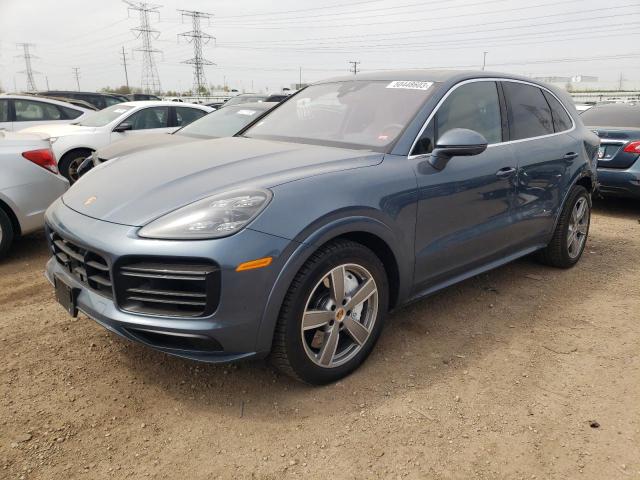 WP1AF2AY0KDA80459 - 2019 PORSCHE CAYENNE TURBO BLUE photo 1