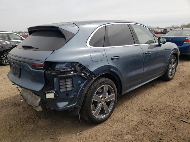 WP1AF2AY0KDA80459 - 2019 PORSCHE CAYENNE TURBO BLUE photo 3