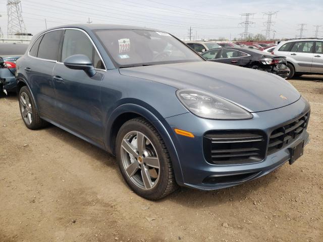 WP1AF2AY0KDA80459 - 2019 PORSCHE CAYENNE TURBO BLUE photo 4