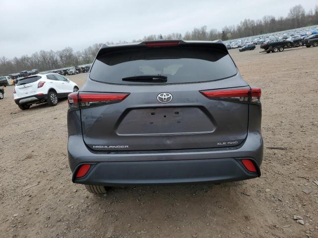 5TDHZRBH7MS105167 - 2021 TOYOTA HIGHLANDER XLE Boz foto 6