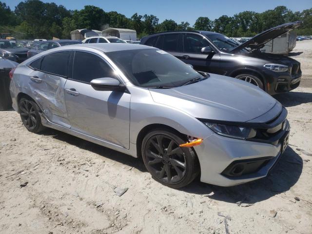 2HGFC2F80MH542793 - 2021 HONDA CIVIC SPORT 银色 照片 4