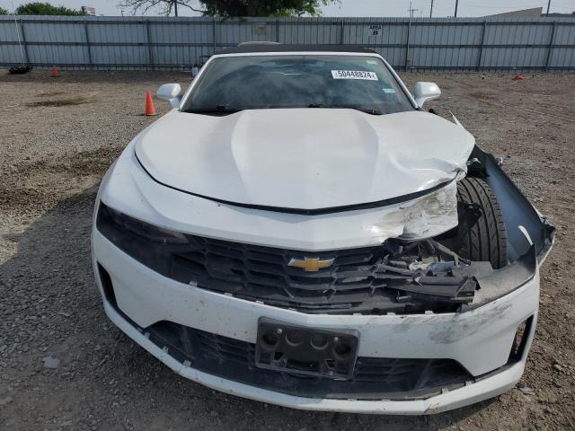 1G1FB3DS8K0123686 - 2019 CHEVROLET CAMARO LS WHITE photo 5