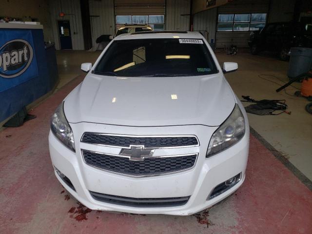 1G11G5SX3DF230893 - 2013 CHEVROLET MALIBU 3LT WHITE photo 5