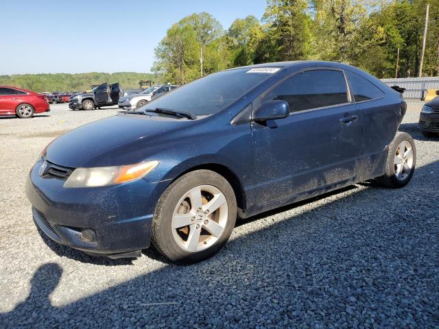 2HGFG12828H536018 - 2008 HONDA CIVIC EX BLUE photo 1