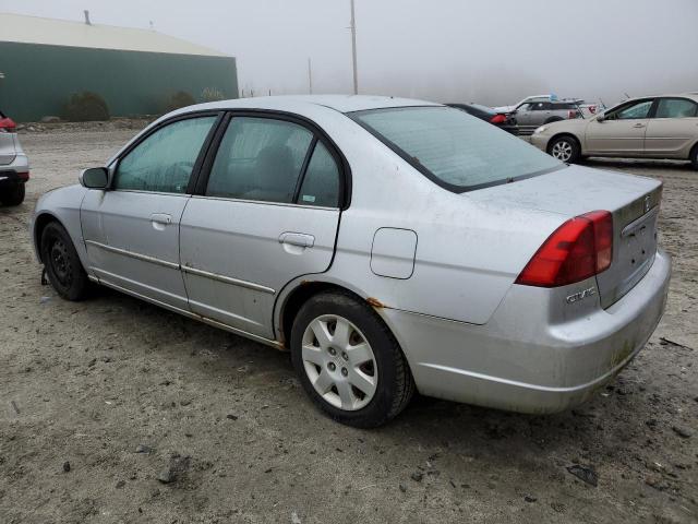 2HGES25792H590331 - 2002 HONDA CIVIC EX SILVER photo 2