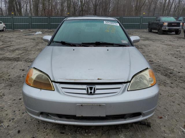 2HGES25792H590331 - 2002 HONDA CIVIC EX SILVER photo 5