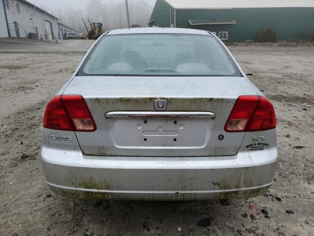 2HGES25792H590331 - 2002 HONDA CIVIC EX SILVER photo 6