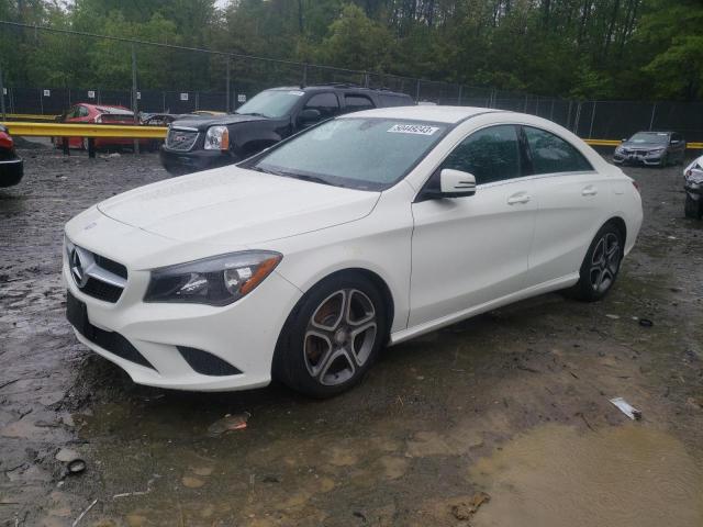 WDDSJ4GBXEN075387 - 2014 MERCEDES-BENZ CLA 250 4MATIC WHITE photo 1