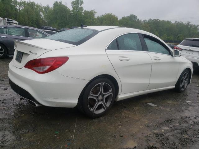 WDDSJ4GBXEN075387 - 2014 MERCEDES-BENZ CLA 250 4MATIC WHITE photo 3