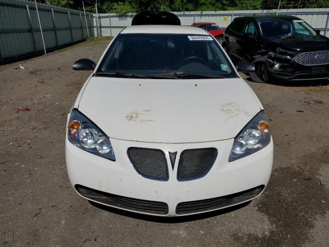 1G2ZH558664135436 - 2006 PONTIAC G6 GT WHITE photo 5