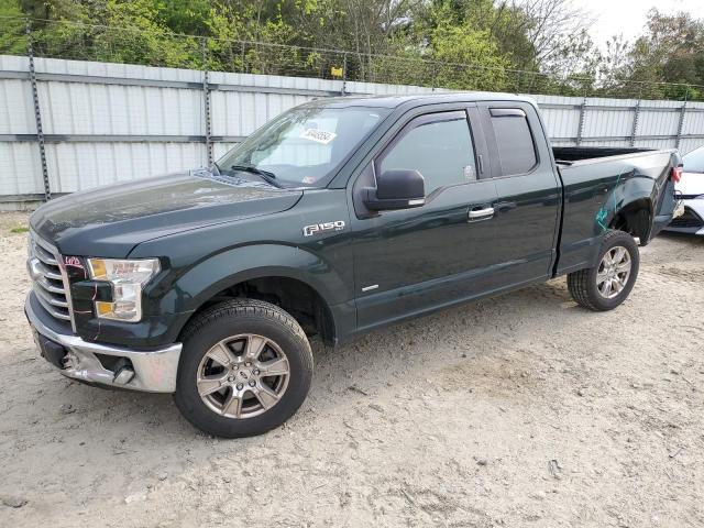 1FTEX1CP4GFC11452 - 2016 FORD F150 SUPER CAB GREEN photo 1