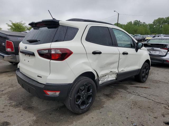 MAJ6S3JL7NC459911 - 2022 FORD ECOSPORT SES WHITE photo 3