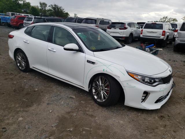 5XXGV4L2XJG248485 - 2018 KIA OPTIMA SXL WHITE photo 4