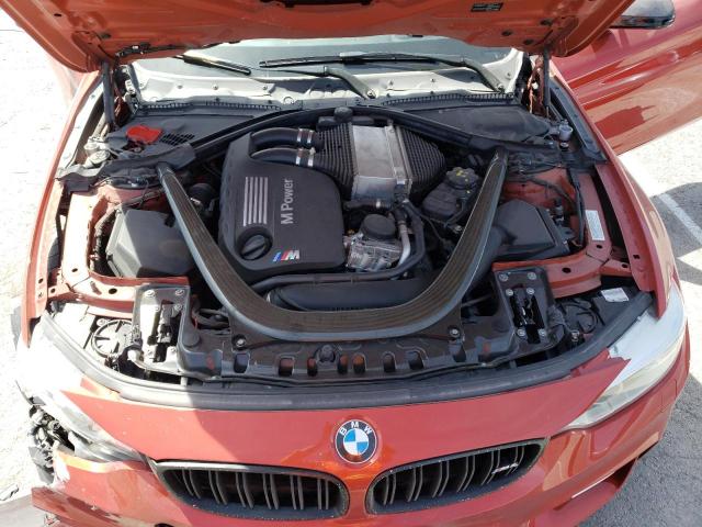 WBS3R9C5XFK332113 - 2015 BMW M4 ORANGE photo 11