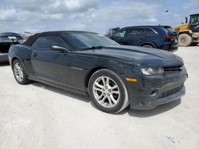 2G1FD3D31F9292009 - 2015 CHEVROLET CAMARO LT BLACK photo 4