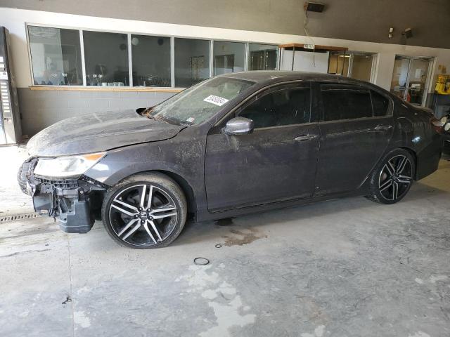 1HGCR2F66GA013822 - 2016 HONDA ACCORD SPORT GRAY photo 1