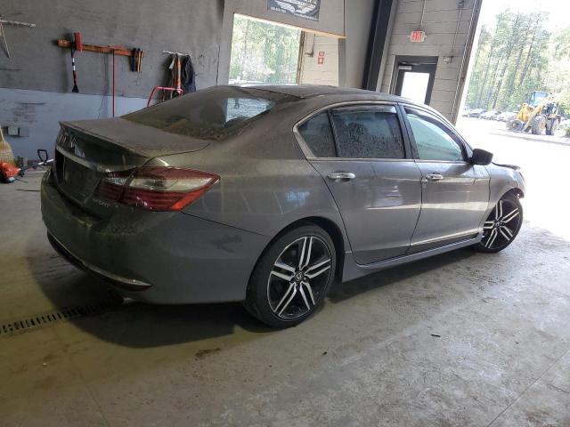 1HGCR2F66GA013822 - 2016 HONDA ACCORD SPORT GRAY photo 3