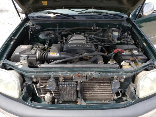 5TBRT34151S183471 - 2001 TOYOTA TUNDRA ACCESS CAB 绿色 照片 11