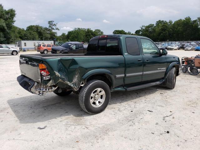 5TBRT34151S183471 - 2001 TOYOTA TUNDRA ACCESS CAB GREEN photo 3