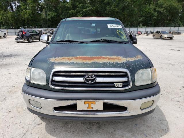 5TBRT34151S183471 - 2001 TOYOTA TUNDRA ACCESS CAB GREEN photo 5