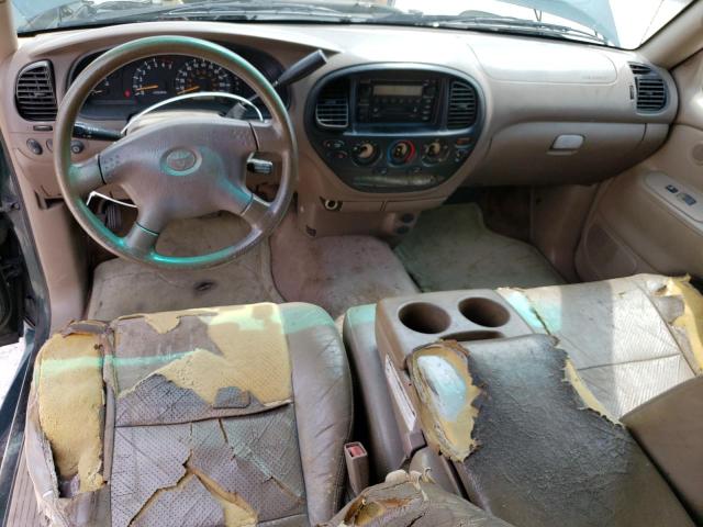 5TBRT34151S183471 - 2001 TOYOTA TUNDRA ACCESS CAB 绿色 照片 8