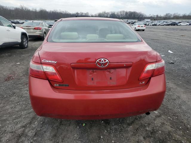 4T1BE46K77U179680 - 2007 TOYOTA CAMRY CE BURGUNDY photo 6