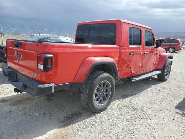 1C6HJTFG2ML600150 - 2021 JEEP GLADIATOR OVERLAND RED photo 3