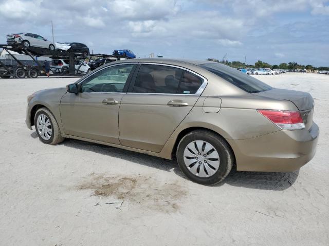 1HGCP26338A069732 - 2008 HONDA ACCORD LX TAN photo 2