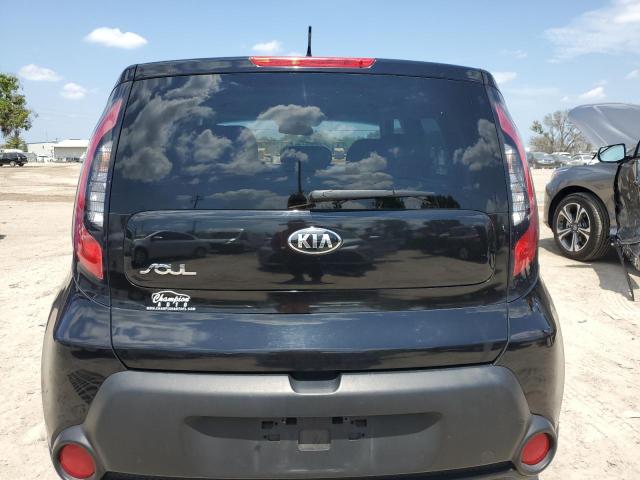 KNDJN2A24G7379216 - 2016 KIA SOUL BLACK photo 6