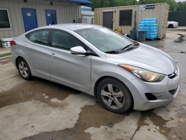 5NPDH4AE4DH255674 - 2013 HYUNDAI ELANTRA GLS GRAY photo 4