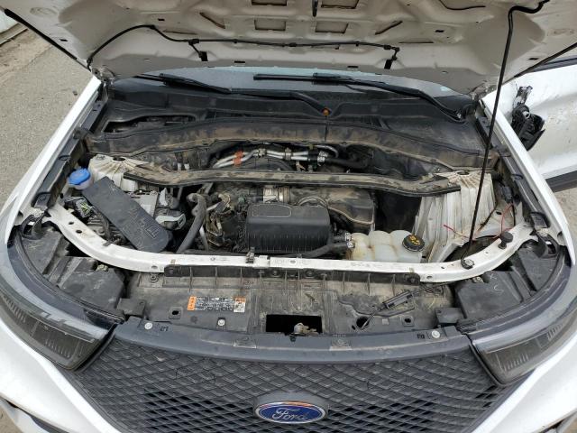 1FM5K8AB1LGC83207 - 2020 FORD EXPLORER POLICE INTERCEPTOR 白色 照片 12