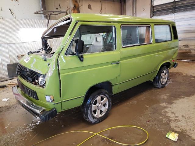 WV2YB0250FH027779 - 1985 VOLKSWAGEN VANAGON BUS GREEN photo 1