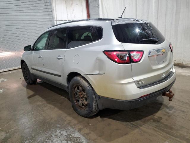 1GNKVFKD5FJ339456 - 2015 CHEVROLET TRAVERSE LS SILVER photo 2