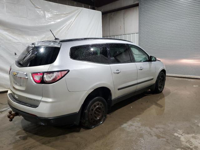 1GNKVFKD5FJ339456 - 2015 CHEVROLET TRAVERSE LS SILVER photo 3