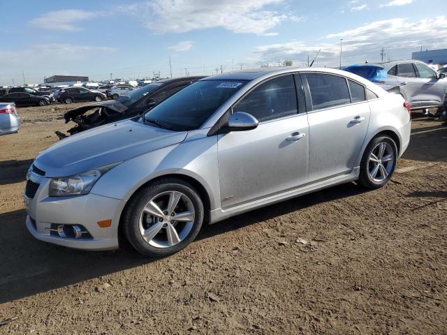 1G1PE5SB4E7284851 - 2014 CHEVROLET CRUZE LT SILVER photo 1