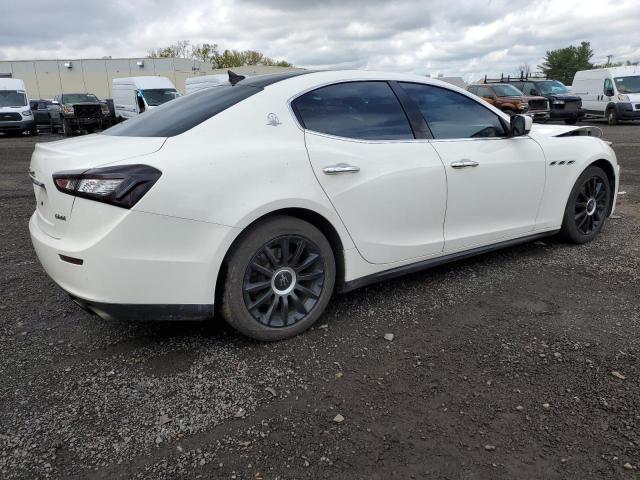 ZAM57XSAXE1086446 - 2014 MASERATI GHIBLI WHITE photo 3