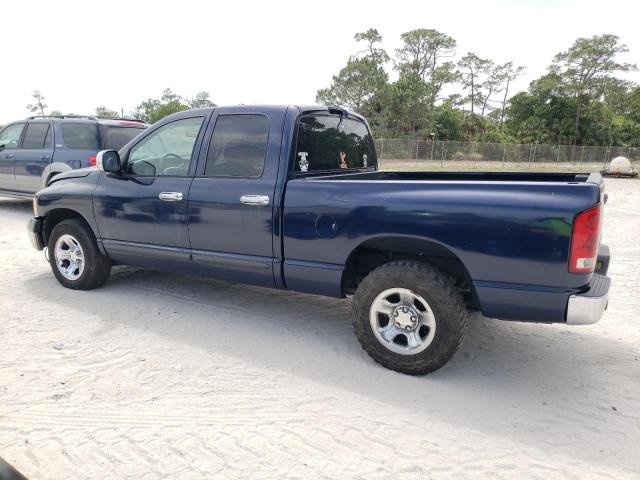 3D7HA18NX2G130314 - 2002 DODGE RAM 1500 BLUE photo 2