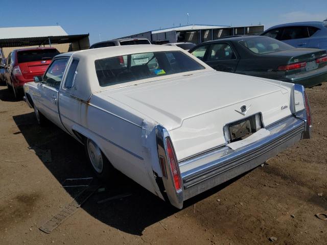 6D47S8Q264595 - 1978 CADILLAC COUPE DEVI WHITE photo 2