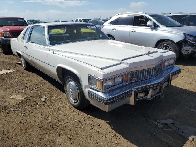 6D47S8Q264595 - 1978 CADILLAC COUPE DEVI WHITE photo 4