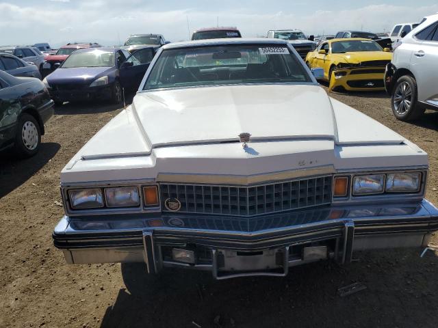 6D47S8Q264595 - 1978 CADILLAC COUPE DEVI WHITE photo 5