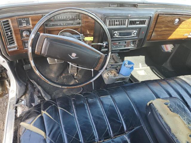 6D47S8Q264595 - 1978 CADILLAC COUPE DEVI WHITE photo 8