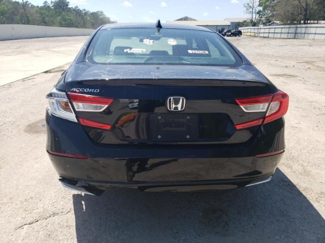 1HGCV1F1XMA006409 - 2021 HONDA ACCORD LX BLACK photo 6