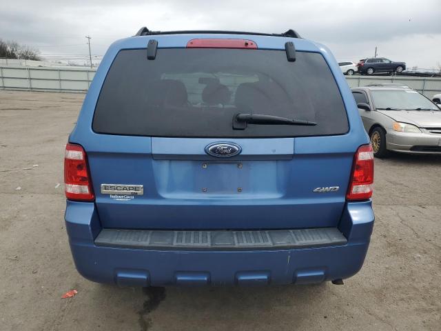 1FMCU93G99KA32957 - 2009 FORD ESCAPE XLT BLUE photo 6